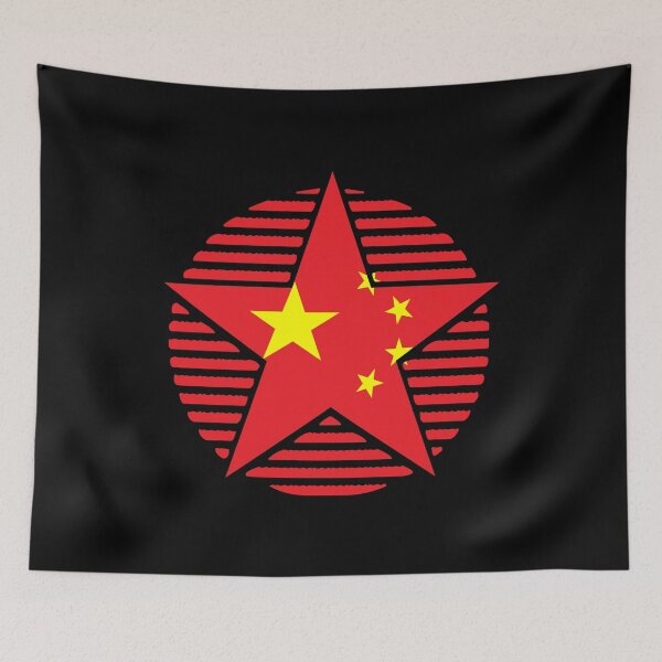 Item preview, Retro China Flag Star CN designed and sold by shitpostee.