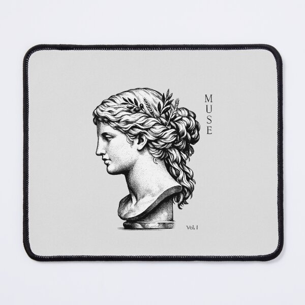 Item preview, Muse – Classical Greek Goddess Vintage Engraving designed and sold by Arrow2025.
