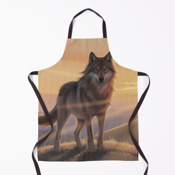 Item preview, Wolf at Sunset designed and sold by RkskArt.
