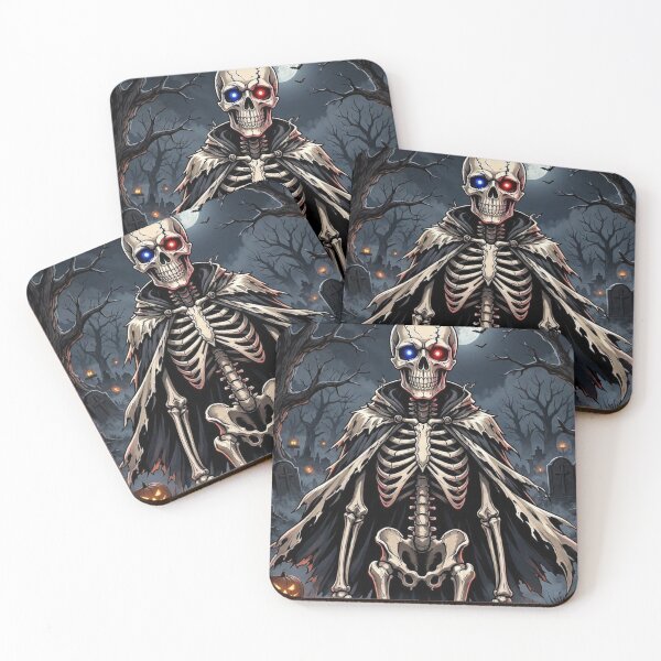 Item preview, Haunted Skeleton Halloween T-Shirt designed and sold by WordWearTees.