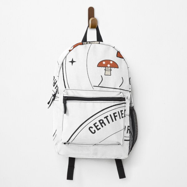 Item preview, Certified Mushroom Forager — Cottagecore Badge designed and sold by NEXTFORMSTUDIO.