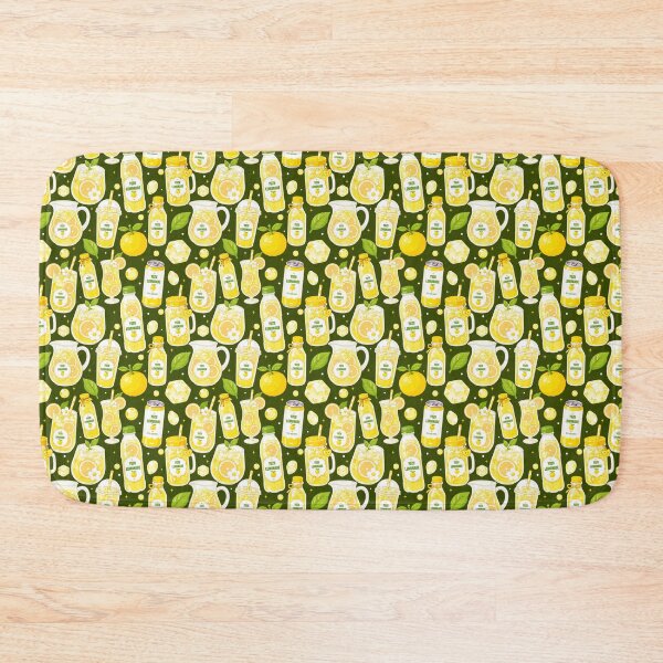 Item preview, Cute Yuzu Lemonade Drink Seamless  designed and sold by KJackArtwork.