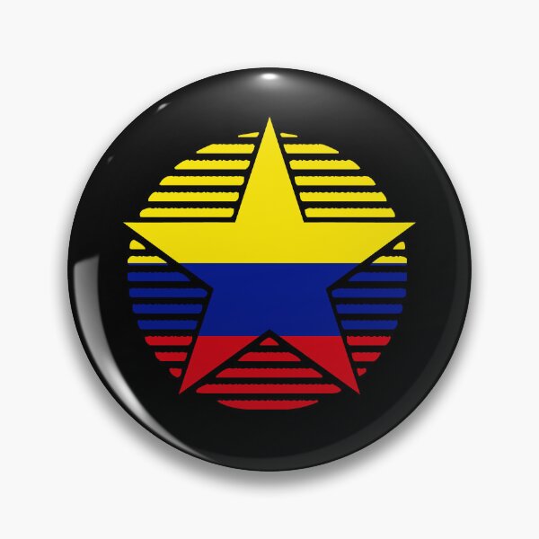 Item preview, Retro Colombia Flag Star CO designed and sold by shitpostee.