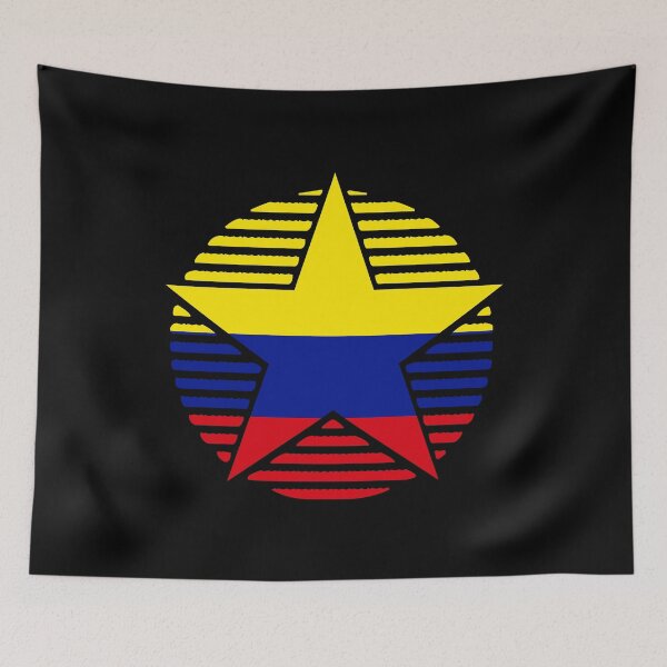 Item preview, Retro Colombia Flag Star CO designed and sold by shitpostee.