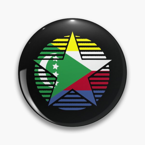 Item preview, Retro Comoros Flag Star KM designed and sold by shitpostee.