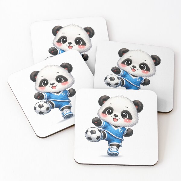 Item preview, Baby Panda Playing Soccer designed and sold by kharatsuchita.