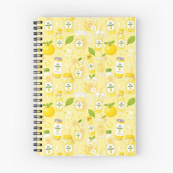 Item preview, Cute Yuzu Lemonade Drink Seamless  designed and sold by KJackArtwork.