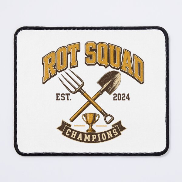 Item preview, Rot Squad Shirt, Retro Sports Style Compost T-Shirt, Funny Composting Team Graphic Tee, Vintage Garden Gift Shirt designed and sold by TshirtsLabs.