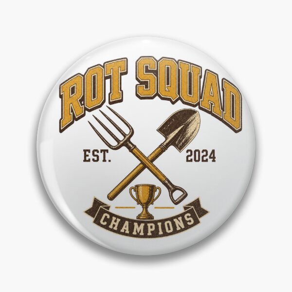 Item preview, Rot Squad Shirt, Retro Sports Style Compost T-Shirt, Funny Composting Team Graphic Tee, Vintage Garden Gift Shirt designed and sold by TshirtsLabs.