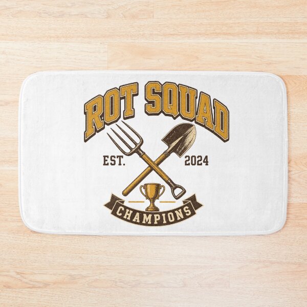 Item preview, Rot Squad Shirt, Retro Sports Style Compost T-Shirt, Funny Composting Team Graphic Tee, Vintage Garden Gift Shirt designed and sold by TshirtsLabs.
