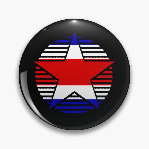 Item preview, Retro Costa Rica Flag Star CR designed and sold by shitpostee.