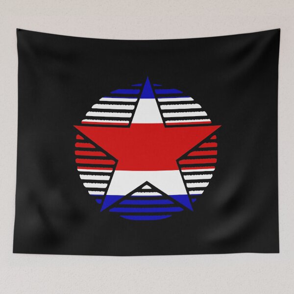 Item preview, Retro Costa Rica Flag Star CR designed and sold by shitpostee.