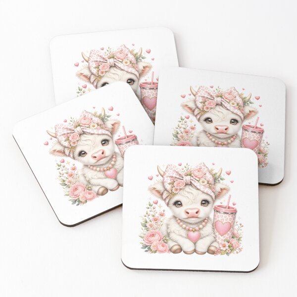 Item preview, Highland Cows designed and sold by Whimsy Petal and Co..