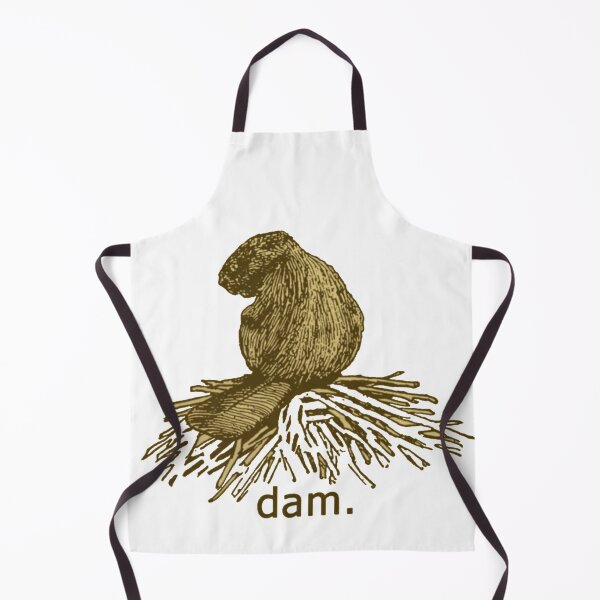Item preview, Dam Beaver Vintage Engraving | Funny Wildlife Pun Nature designed and sold by Gbriel3.