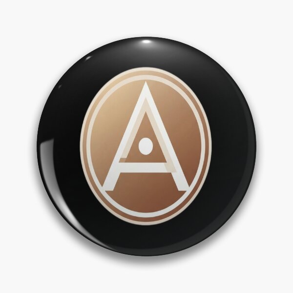 Item preview, Red Brown Boho Aveda Logo designed and sold by Renver1.