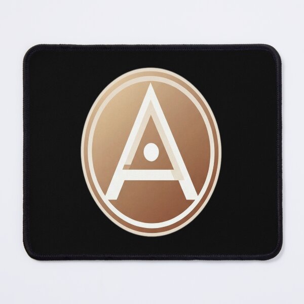 Item preview, Red Brown Boho Aveda Logo designed and sold by Renver1.
