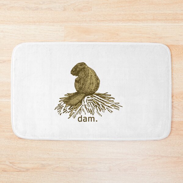 Item preview, Dam Beaver Vintage Engraving | Funny Wildlife Pun Nature  designed and sold by Gbriel3.