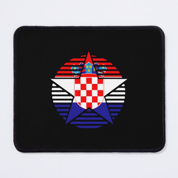 Item preview, Retro Croatia Flag Star HR designed and sold by shitpostee.