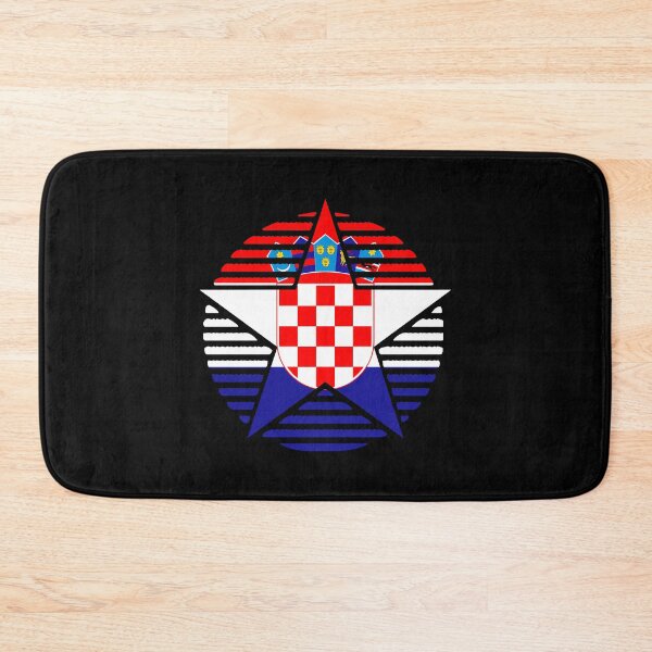 Item preview, Retro Croatia Flag Star HR designed and sold by shitpostee.