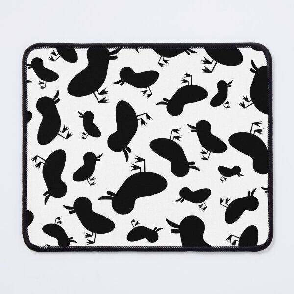 Item preview, Minimalist Duck Seamless Pattern in Black and White designed and sold by unfrgttble.