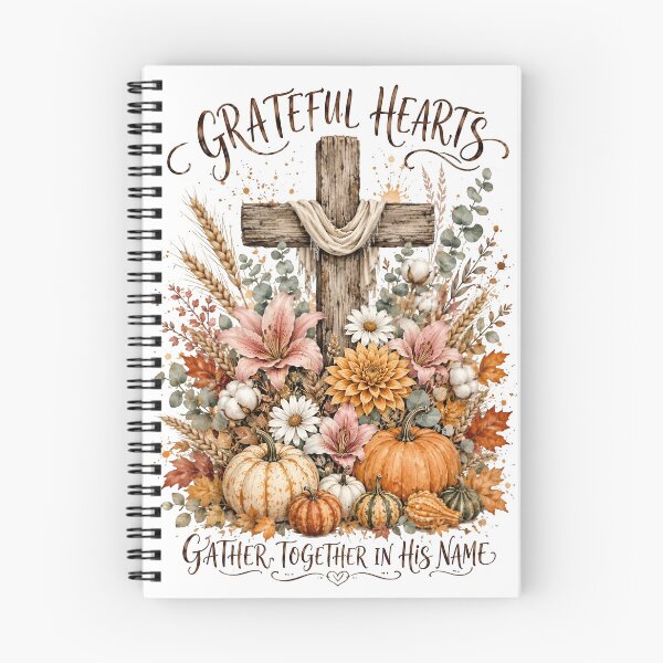 Item preview, Grateful Hearts Fall Cross designed and sold by Sovereign Supply Co..