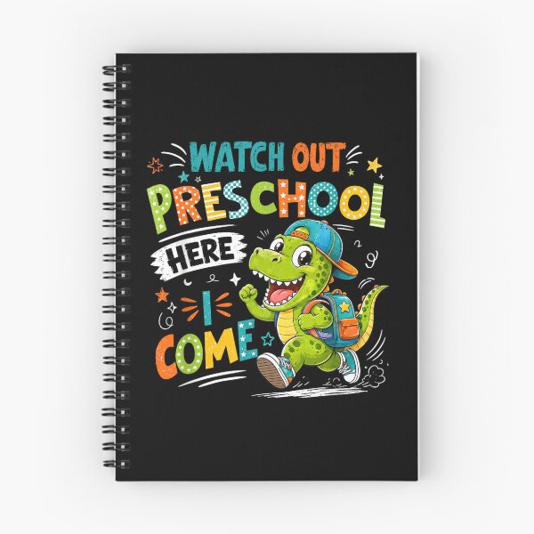 Item preview, Watch Out Preschool Here I Come Cute Dinosaur Back To School Kids designed and sold by LakenDraphil.