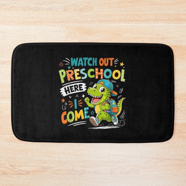 Item preview, Watch Out Preschool Here I Come Cute Dinosaur Back To School Kids designed and sold by LakenDraphil.