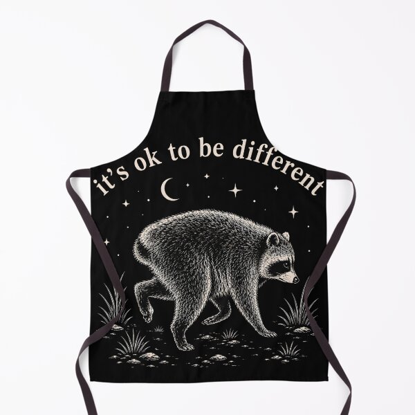 Item preview, It's Ok To Be Different Jimothy Raccoon Graphic Art designed and sold by VGAfanatic.