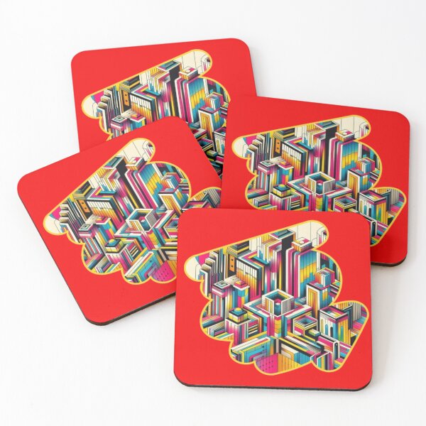 Item preview, Neon Skyline Dreams — Rêveries de Skyline Néon designed and sold by Catfcreations.