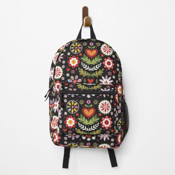 Item preview, Scandinavian Folk Art, Botanical Flowers designed and sold by xiao xuans.
