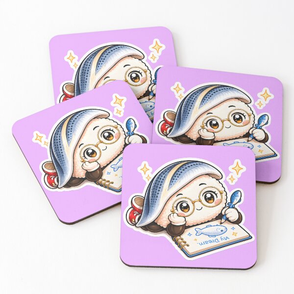 Item preview, Cute Kohada Sushi  Sticker designed and sold by OddGarage.