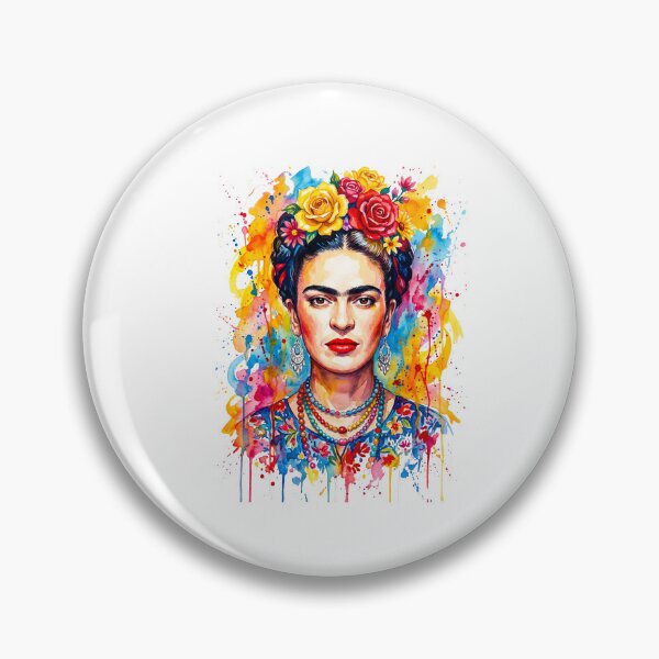 Artikelvorschau, Aquarell Frida Kahlo entworfen und verkauft von TeeARTHY.