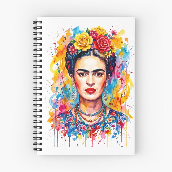 Artikelvorschau, Aquarell Frida Kahlo entworfen und verkauft von TeeARTHY.