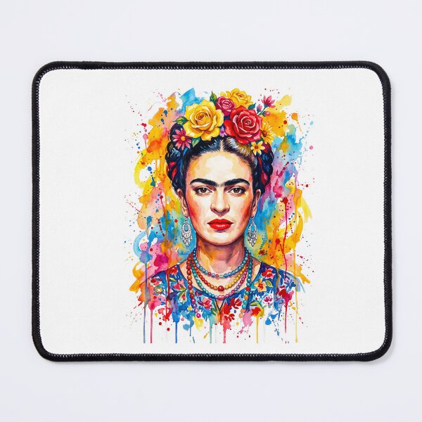Artikelvorschau, Aquarell Frida Kahlo entworfen und verkauft von TeeARTHY.