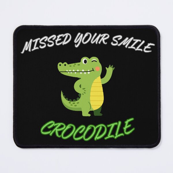 Item preview, Missed Your Smile Crocodile Funny Back To School Teacher Student Cute Alligator T-Shirt designed and sold by ByPawel.