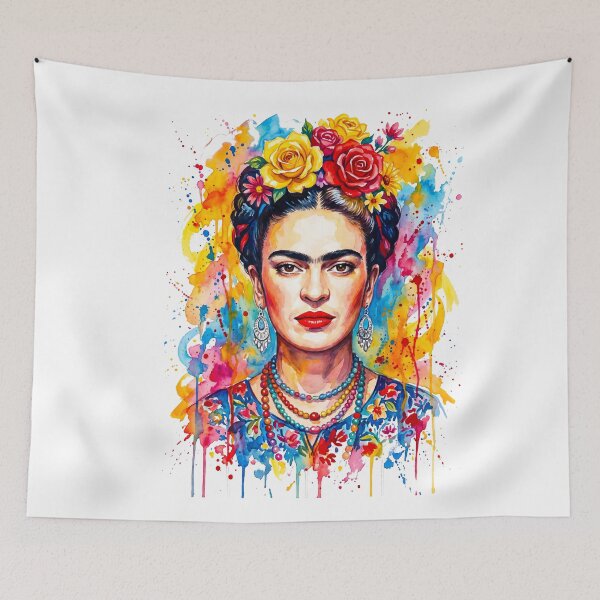 Item preview, Watercolor Frida Kahlo designed and sold by TeeARTHY.