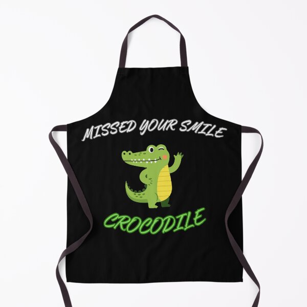 Item preview, Missed Your Smile Crocodile Funny Back To School Teacher Student Cute Alligator T-Shirt designed and sold by ByPawel.