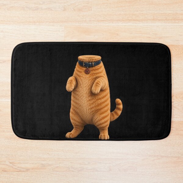 Item preview, Headless Orange Cat – Weird Funny Surreal Cat Lover Design designed and sold by PosiMCreations.