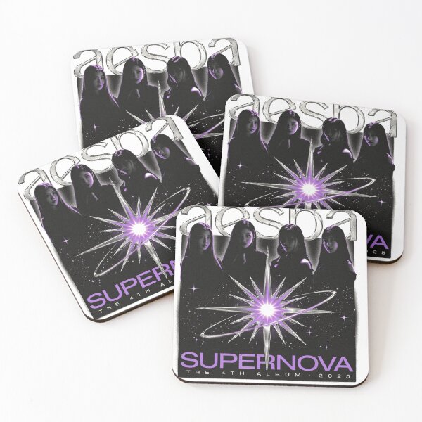 Item preview, Aespa Supernova Retro Vintage T-Shirt Design designed and sold by velorea.