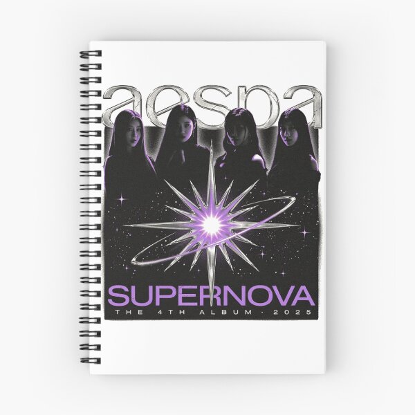 Item preview, Aespa Supernova Retro Vintage T-Shirt Design designed and sold by velorea.