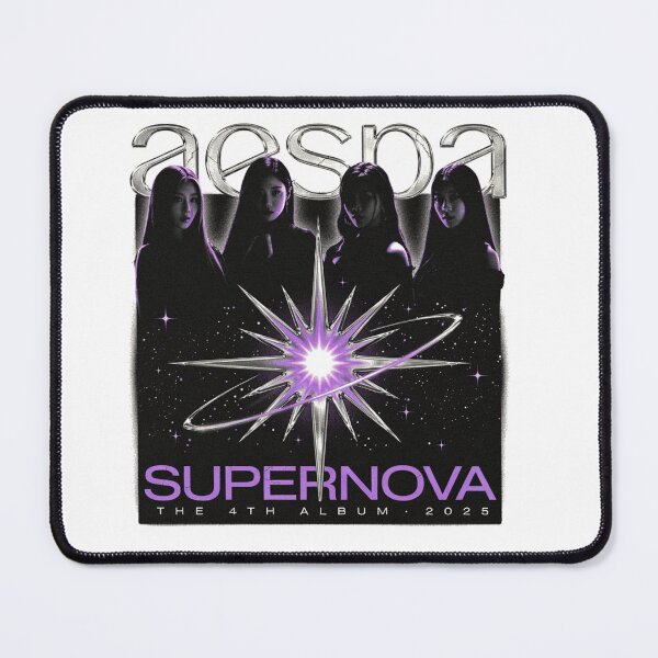Item preview, Aespa Supernova Retro Vintage T-Shirt Design designed and sold by velorea.