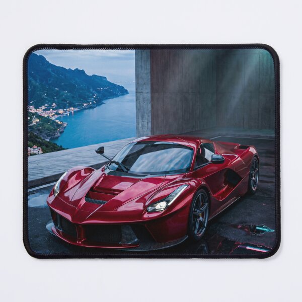 Item preview, Hybrid V12 Exotic Supercar Wet Asphalt Sunset Coastline Racing Vibe designed and sold by RevUpDesign.
