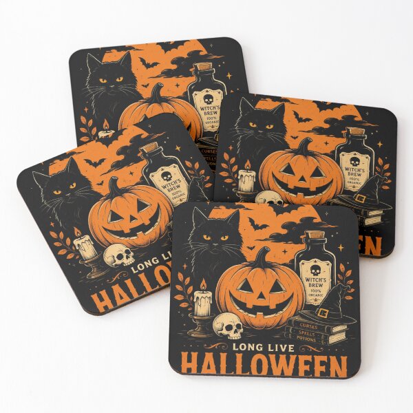 Item preview, Retro Halloween, Long Live Halloween,Vintage Halloween, Fall, Spooky Season Pumpkin designed and sold by Quiajia.