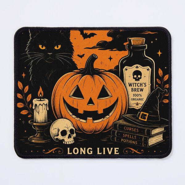 Item preview, Retro Halloween, Long Live Halloween,Vintage Halloween, Fall, Spooky Season Pumpkin designed and sold by Quiajia.