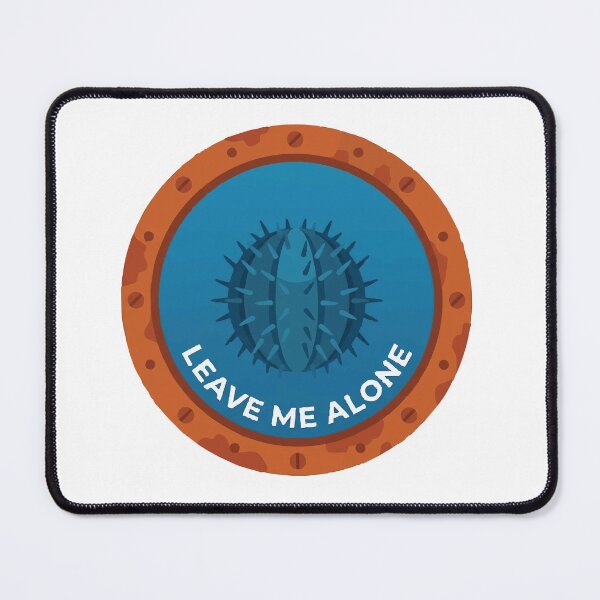 Item preview, Leave Me Alone Minimalist Vampire Squid Porthole designed and sold by Arc2020.