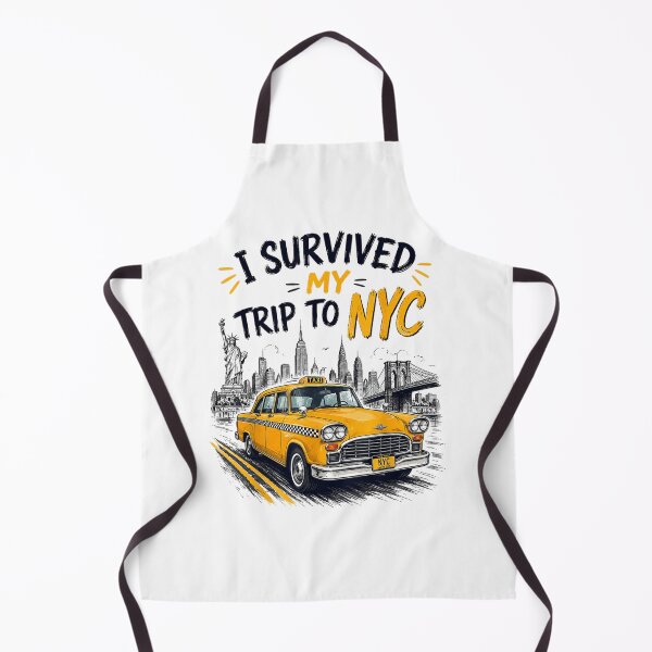 Item preview, I Survived My Trip To NYC Skyline Taxi Brooklyn Bridge Vintage designed and sold by EricCotanori.