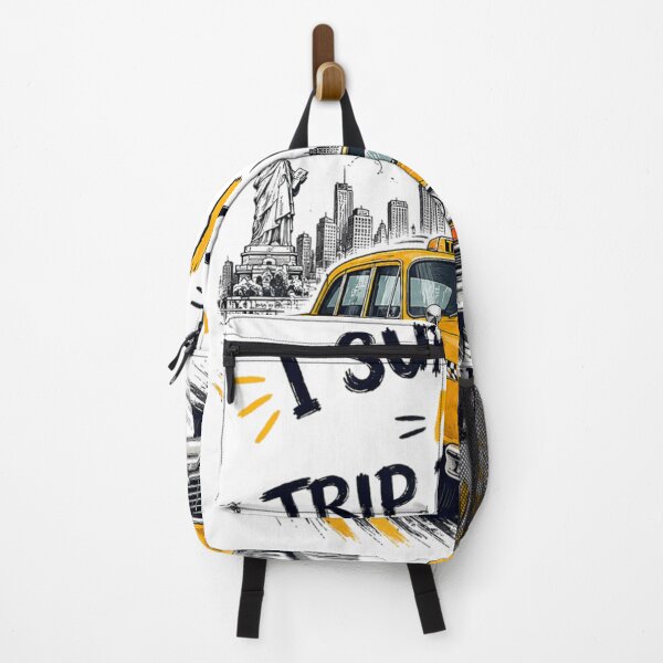Item preview, I Survived My Trip To NYC Skyline Taxi Brooklyn Bridge Vintage designed and sold by EricCotanori.