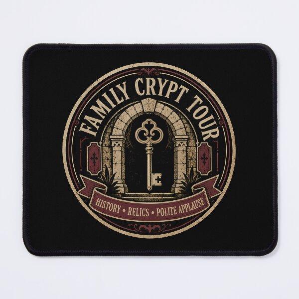 Item preview, Family Crypt Tour Souvenir Badge designed and sold by agearb.