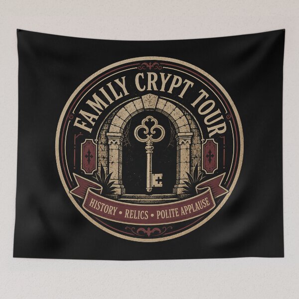 Item preview, Family Crypt Tour Souvenir Badge designed and sold by agearb.