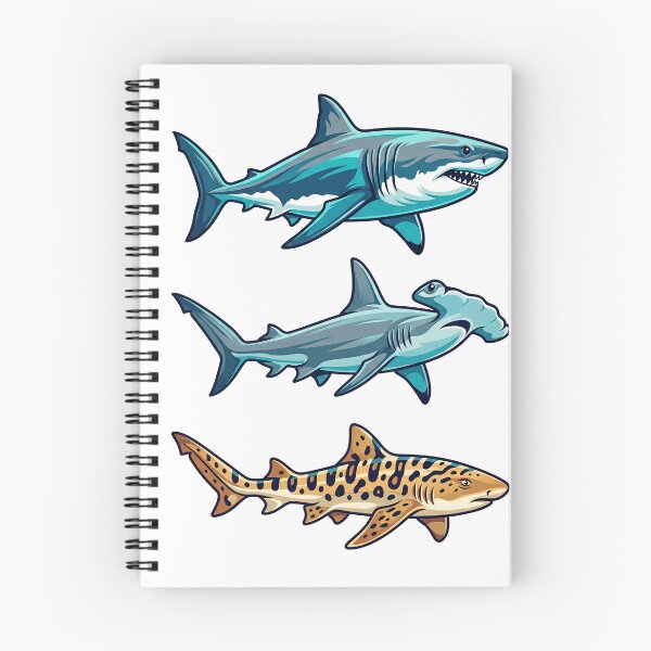 Item preview, Ocean Shark Trio designed and sold by TeeARTHY.